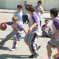 Basketball Game, Grade 4