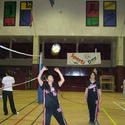 Senior Volley Ball Match Garhoud VS Barsha, Girls Section