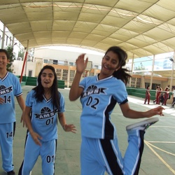 Volleyball Game Barsha Vs Garhoud, Girls Section