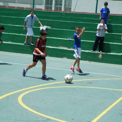 Soccer Match, Grade 4 Boys