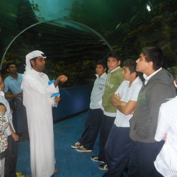 Trip to Sharjah Aquarium, Grade 7 Boys