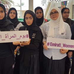 Emirati Womens Day, Grade 9 to 12 Girls 