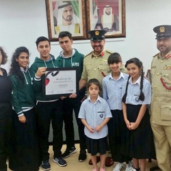 Visit to Dubai Police, All Sections