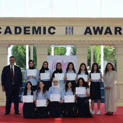 Academic Awards, Grade 7-12 Girls